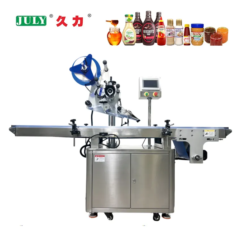 Fully Automatic Upper Plane Labeling Machine for Books Folders Boxes Cartons Bags