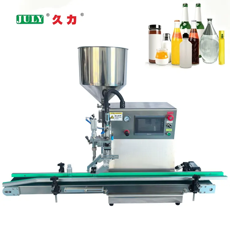 Desktop Automatic Paste Filling Machine for Water Cream Paste Face Gel