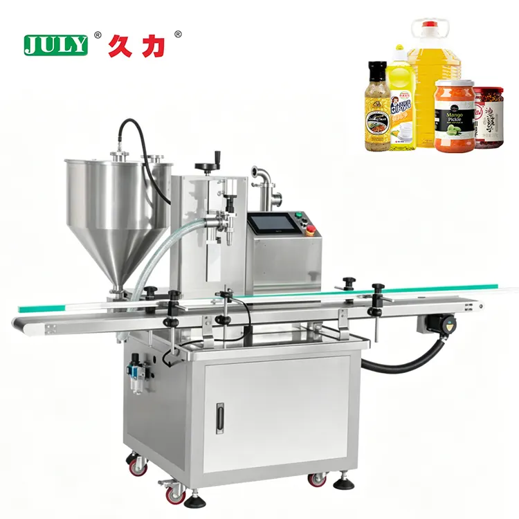 Fully Automatic High-precision Sauce Filling Machine Chili Sauce Beef Sauce Peanut Butter Liquid Filling