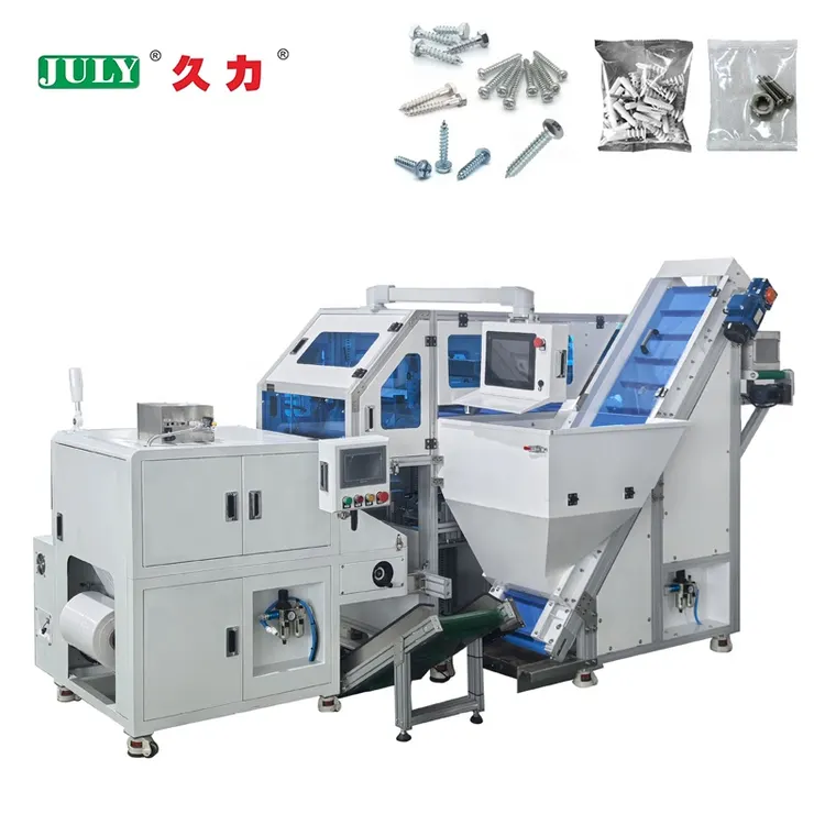 Automatic High-Accuracy Intelligent Control Visual Counting Packaging Machine for Hardware Screw Plastic/Silicone Part Counting
