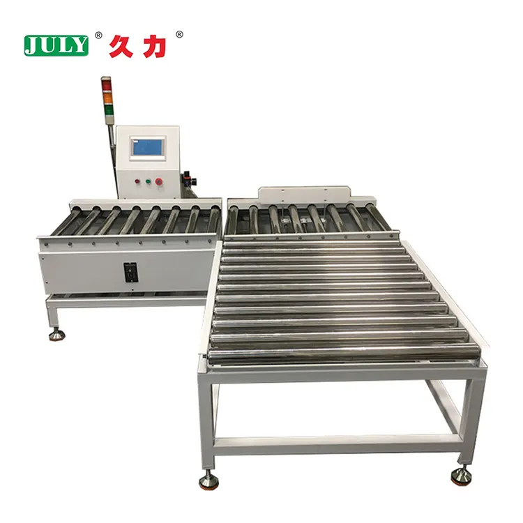 High-precision Automatic Roller Checkweigher Carton Weight Detection