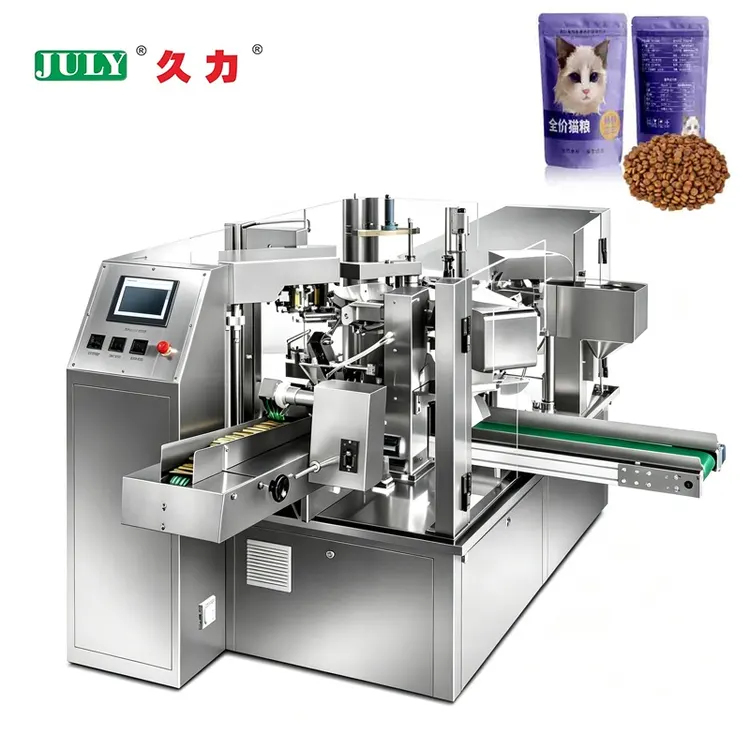 Automatic High Speed Rotary Type Premade Bag Packing Machine for Food Doypack Sealing Machine