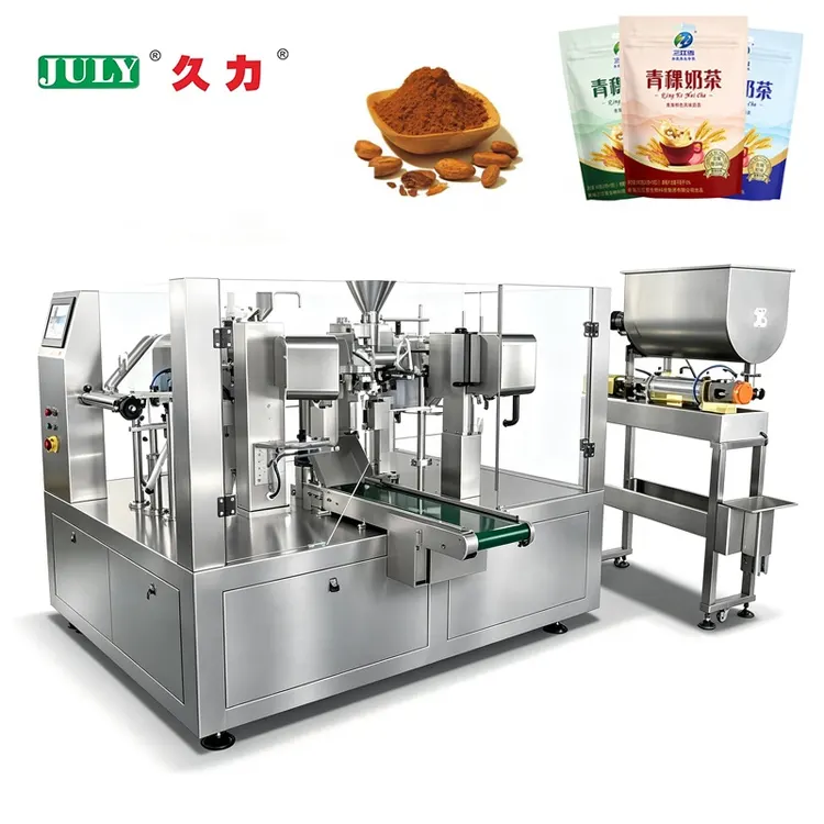 Automatic Liquid Premade Bag Packaging Machine for Soap Laundry Detergent Cream Shampoo Paste Sauce Filling Liquid Doypack