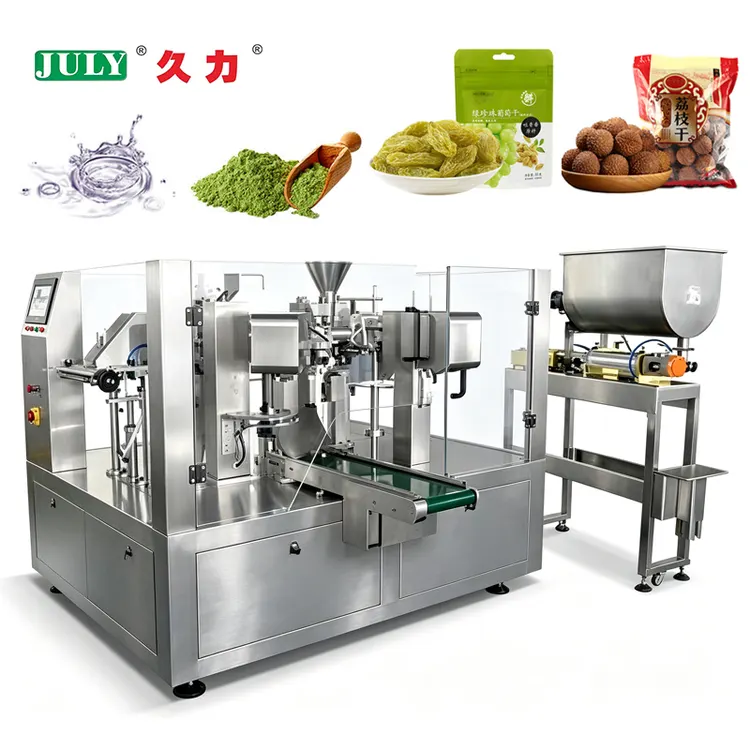 Liquid Fully Automatic Bag Packaging Machine for Food Milk Doypack Pouch Filling Machine