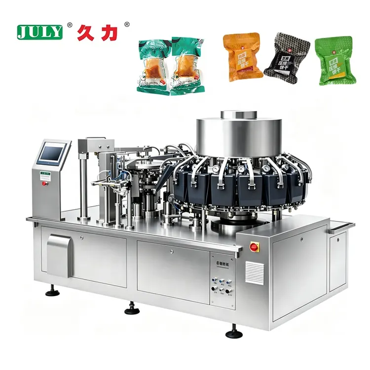 High Speed Bag Vacuum Packaging Machine for Chicken Meat Bar Fish Food Doypack