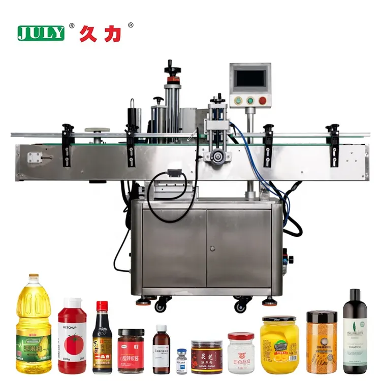 Multifunctional Full-automatic Positioning Labeling Machine for Round Bottles Label