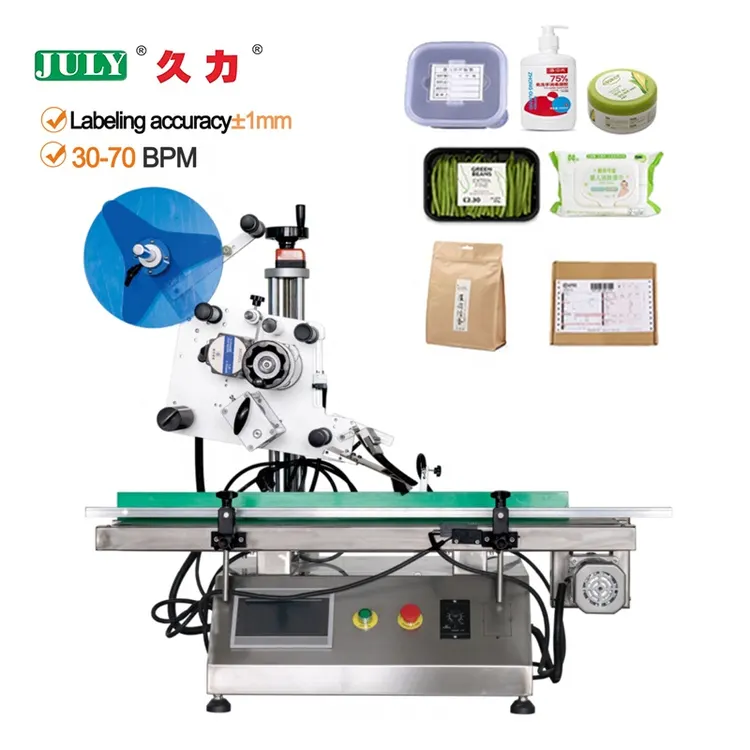 Multifunctional Automatic Desktop Upper Plane Labeling Machine for Various Planes Label