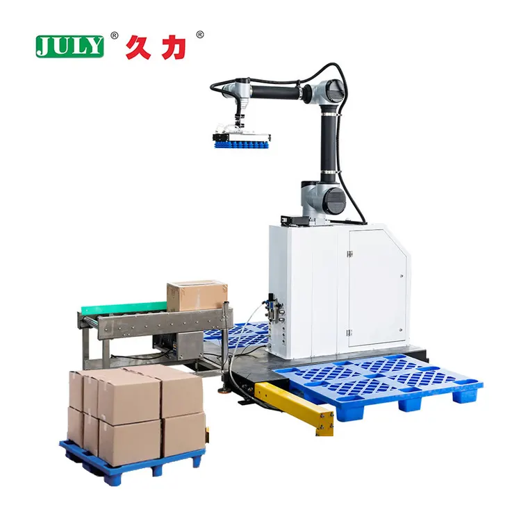 Automatic Bag Robot Palletizer for Fertilizer Feed and Chemical Packaging Lines