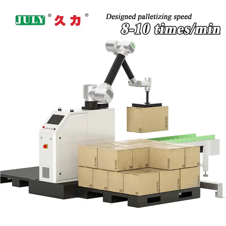 Heavy Duty 50kg Palletizer Robot for Bag Stacking and Material Handling