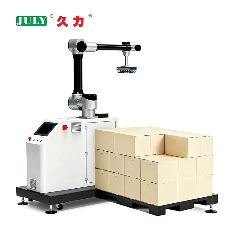 Automatic Palletizer Robot with Quick Change Gripper for Carton Bag and Tote Handling