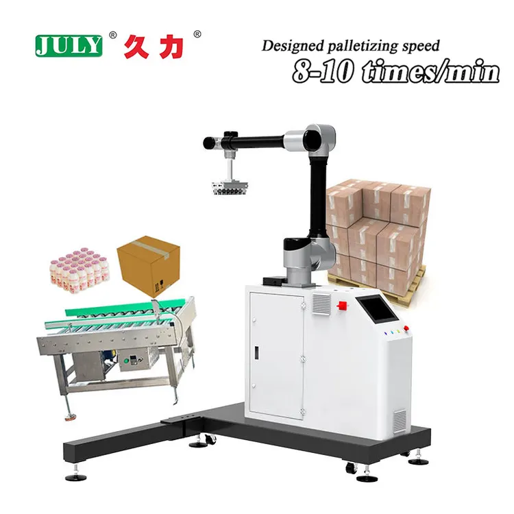 6 Axis Collaborative Palletizer Robot for Pick and Place Packaging Automation