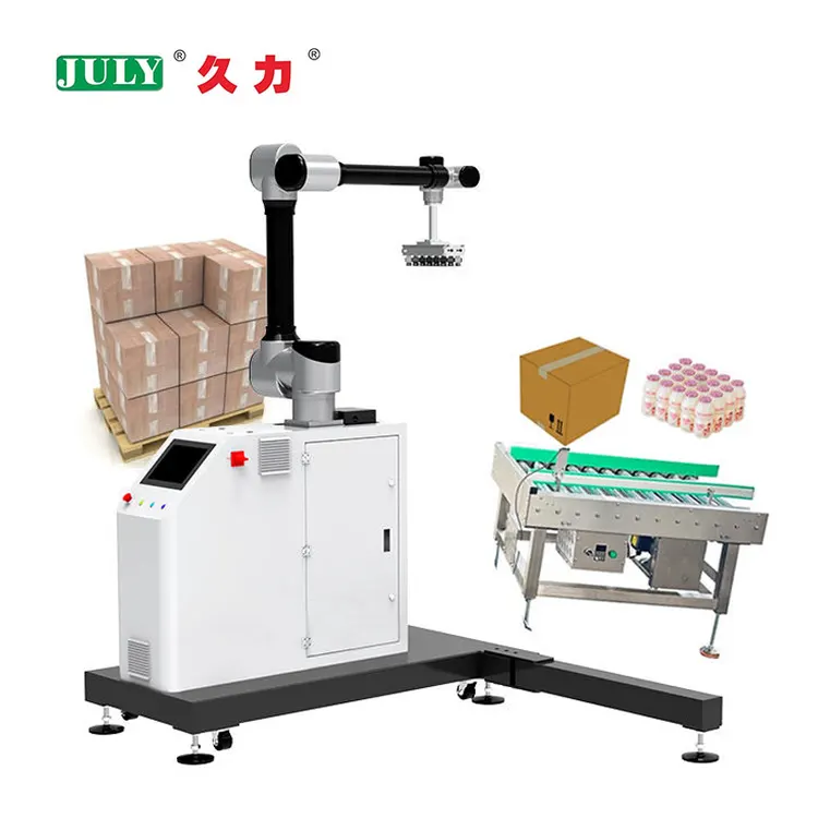 30-50kg Cobot Palletizer with Suction Gripper for Automatic Carton Loading