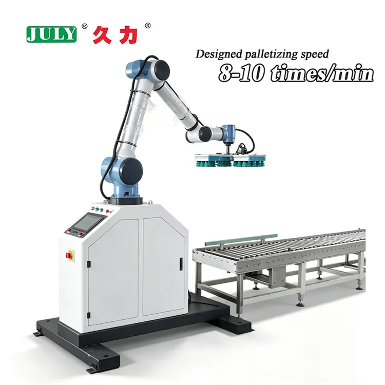 Automatic 6-Axis 30-50kg Palletizer Robot for Mixed Carton Sorting and Stacking
