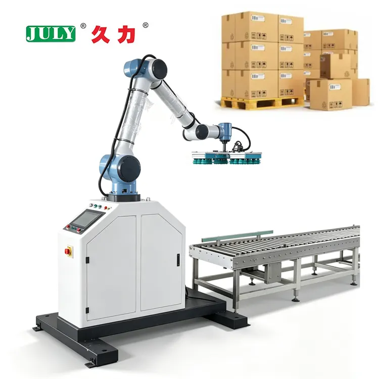 30kg 40kg 50kg Portable Palletizer High Payload Palletizer Robot Packing Line for End of Line Packaging