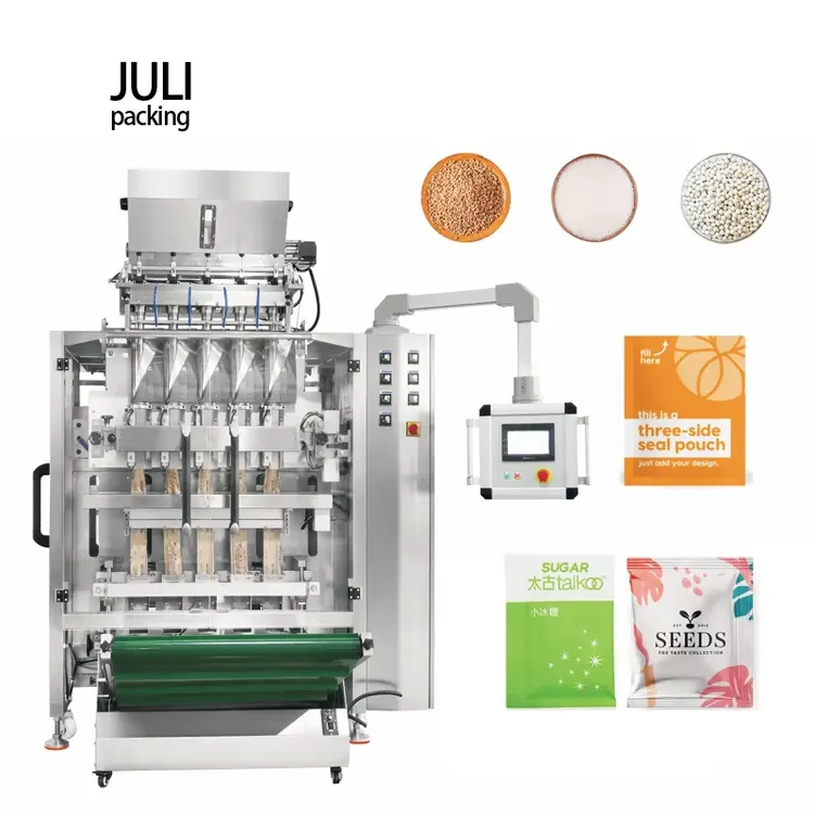 Multi-lane Coffee Candy Packing Machine Stick Pack Spice Desiccant Packing Machine