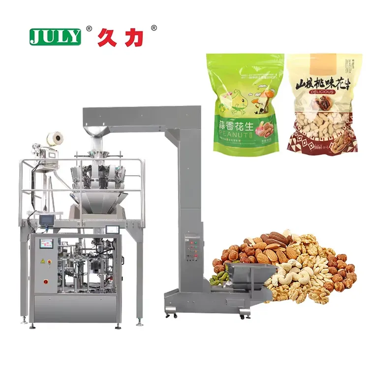 Pet Food Packaging Machine Horizontal Premade Pouch Packaging Machine
