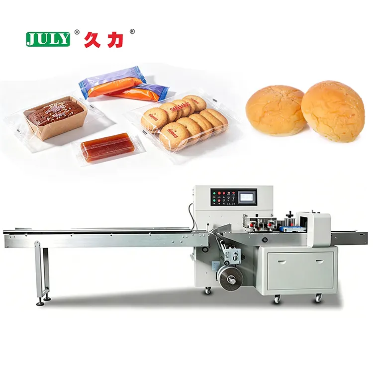 Multi-Function Horizontal Flow Wrapper for Food Soap Hardware and Daily Necessities