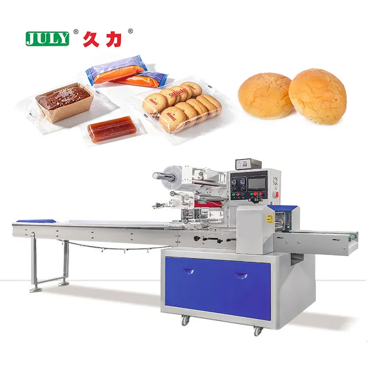 Intelligent Horizontal Packaging Machine with PLC Control and Touchscreen Operation for Food Retail MultipacksDaily Products