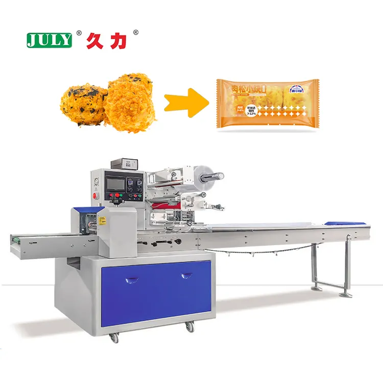 Energy-Saving Servo Reciprocating Flow Packaging Machine with Adjustable Speed for Multiple ProductSizes