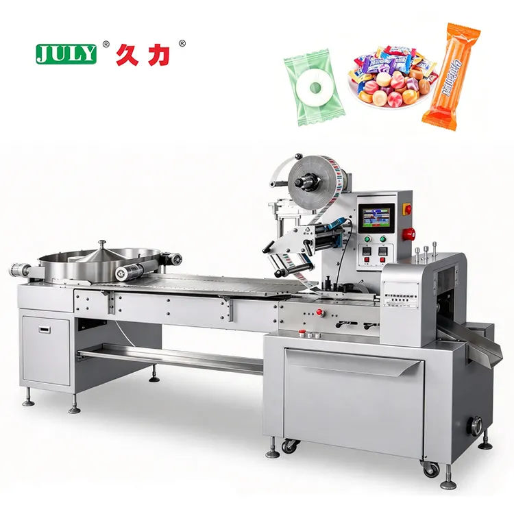 Automatic High Speed Candy Packing Machine for Soft Candy Gummy Bears and Lollipop