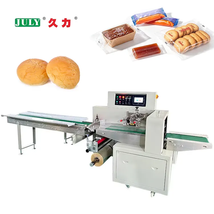 Automatic Liquorice Allsorts Candy Horizontal Film Sealing Wrapper for Food Packaging Machine