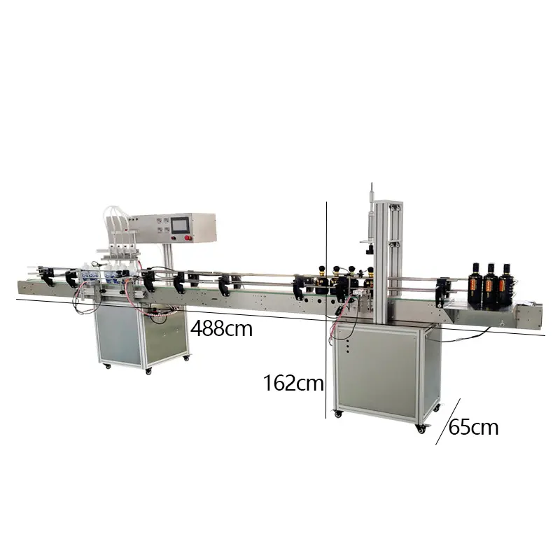 5L 6 Head Automatic Liquid Canning — Typical packaged products & applications