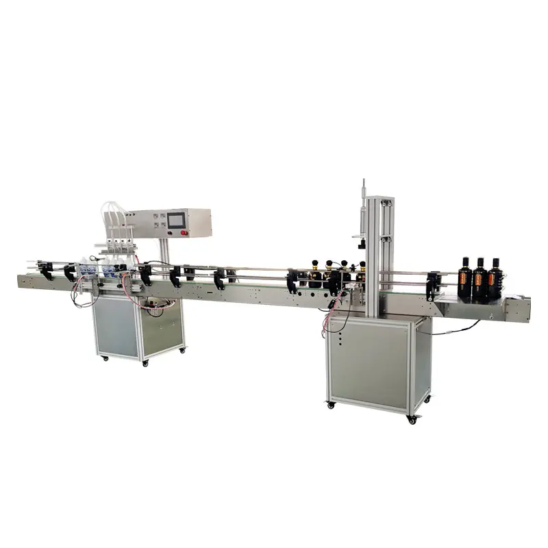 5L 6 Head Automatic Liquid Canning — Machine & packaging view 2