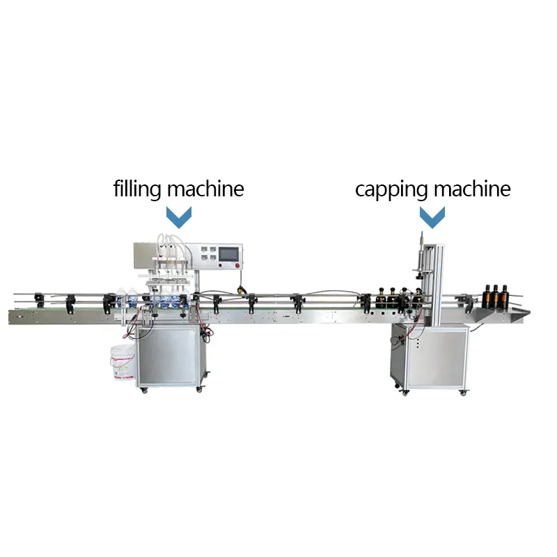 5L 6 Head Automatic Liquid Canning — Machine & packaging view 5