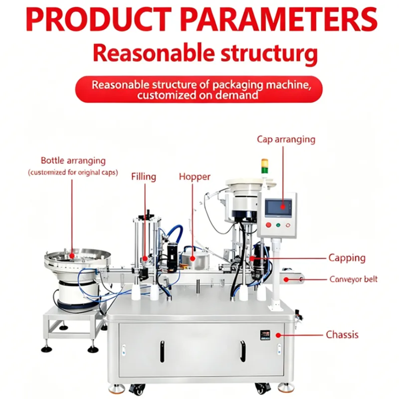 Automatic Dense Head Filling Machine Honey — Machine & packaging view 4
