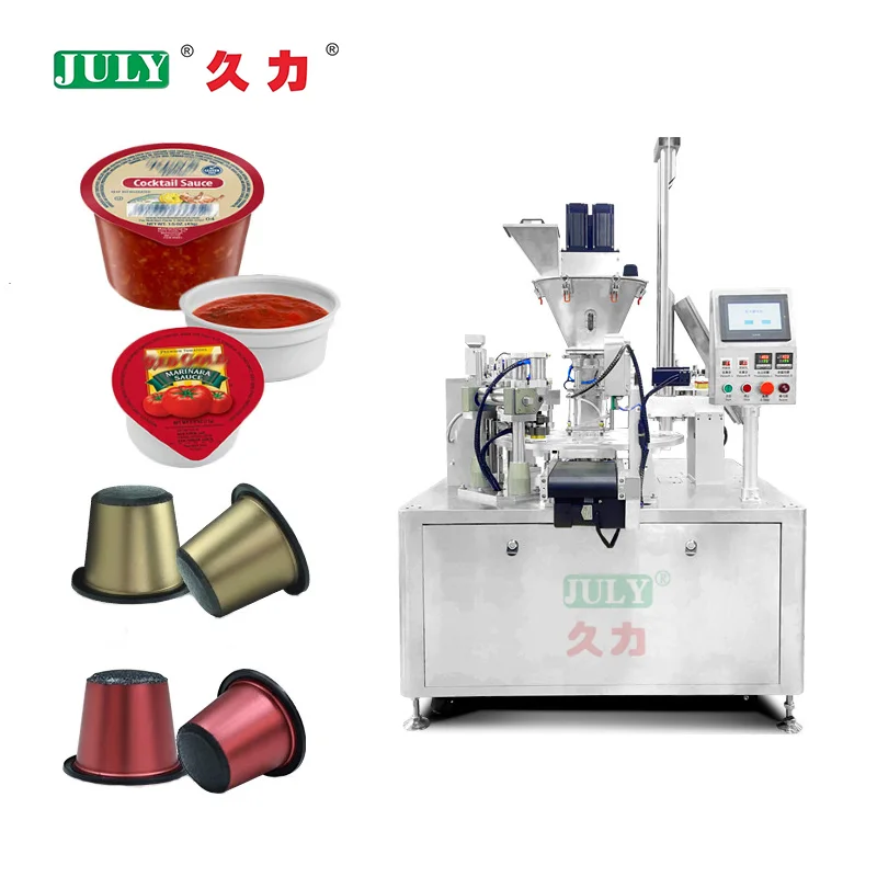 Coffee Powder Capsule Filling and Sealing