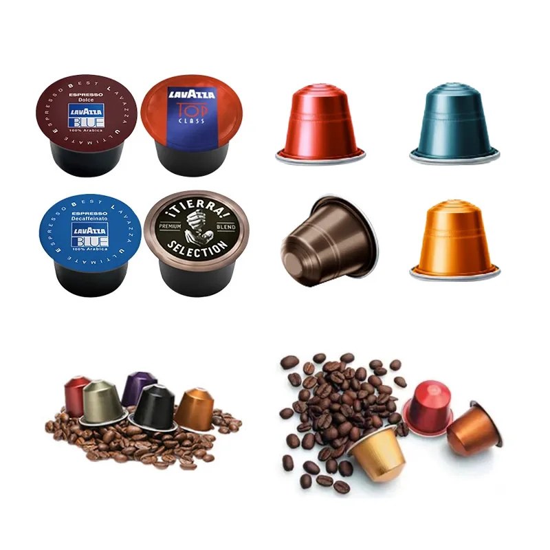 Easy Operate Pneumatic Automatic K Cup — Typical packaged products & applications