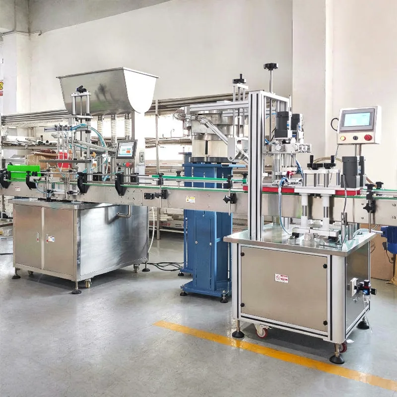 Fully Automatic Ten head Magnetic Pump — Machine & packaging view 2