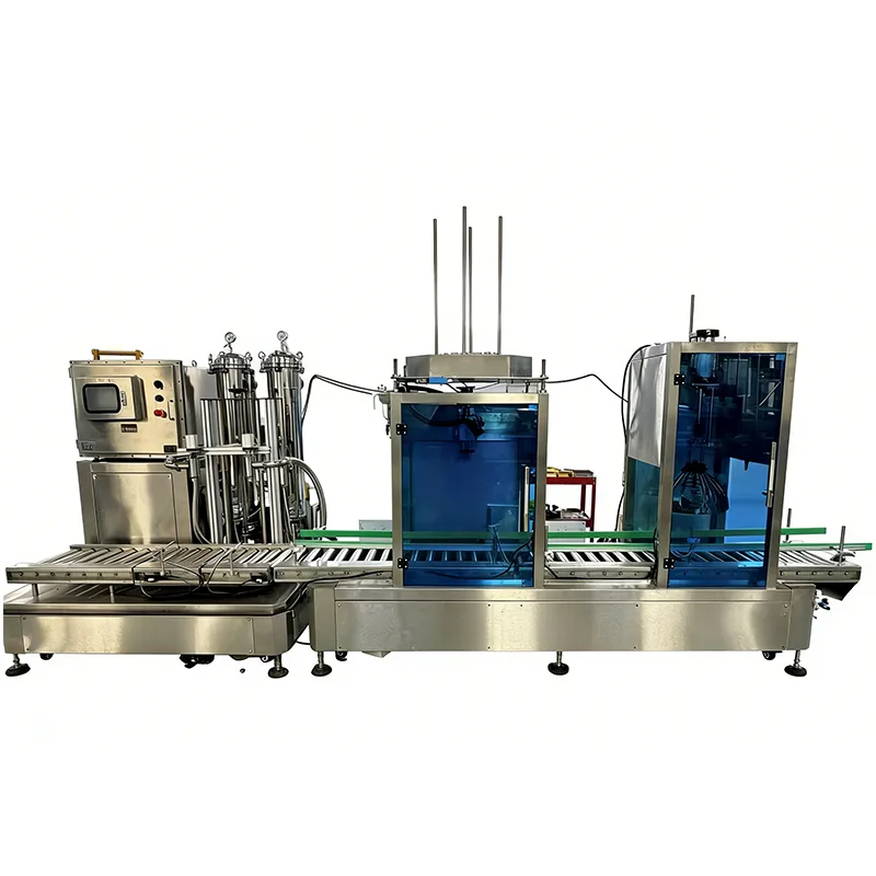 Industrial Paint Filling and Capping Production — Machine & packaging view 6