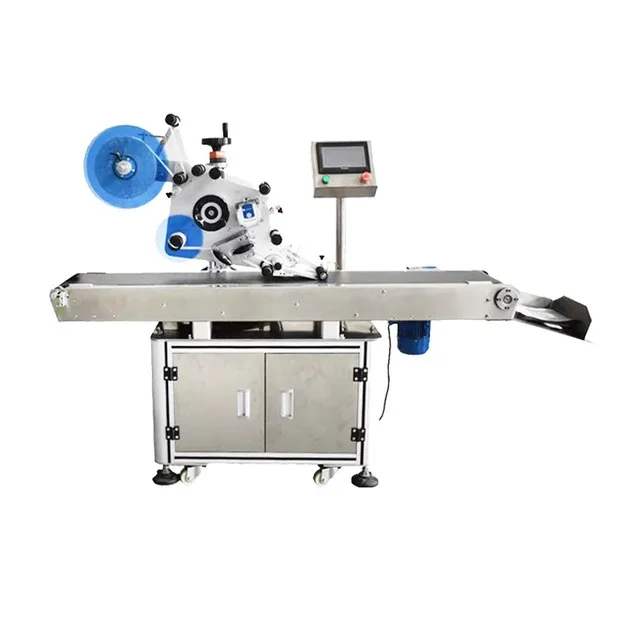 JULY Custom Three sided Vertical Labeling — Machine & packaging view 4