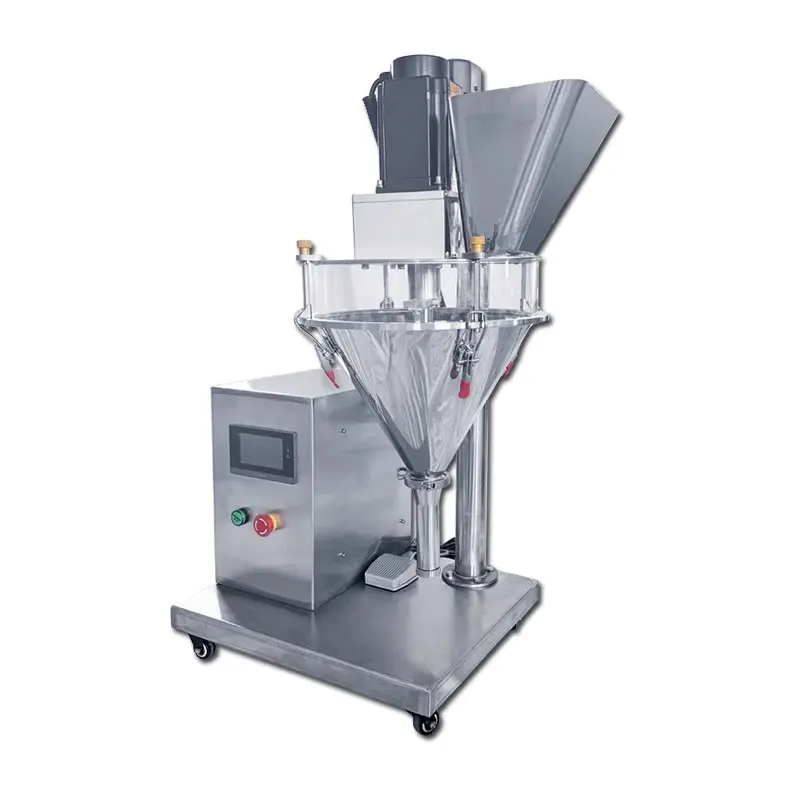Manual Powder Filling Machine for Chili — Machine & packaging view 5