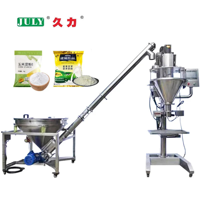 Manual Spiral Automatic Feeding Powder Filling