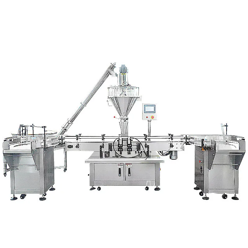 Manual Spiral Automatic Feeding Powder Filling — Typical packaged products & applications