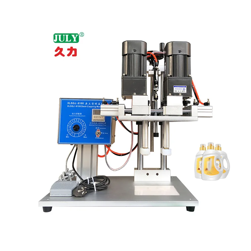 Motor Semi Automatic Manual Capping Machine